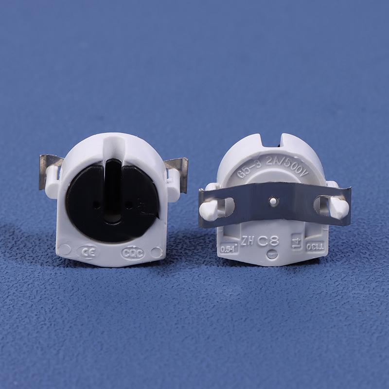 5 шт. T5 T8 люминесцентный патрон G5 G13 цоколь нешунтированный термостойкий патрон лампы переменного тока 500 В 2 А для светодиодной люминесцентной лампы