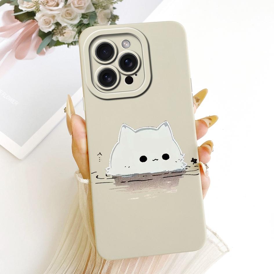 For iPhone 13 Pro Max Case Cute Rabbit Cat Cartoon Soft Silicone Shockproof Cover For iPhone 13 Pro Bumper iPhone13 ProMax Funda