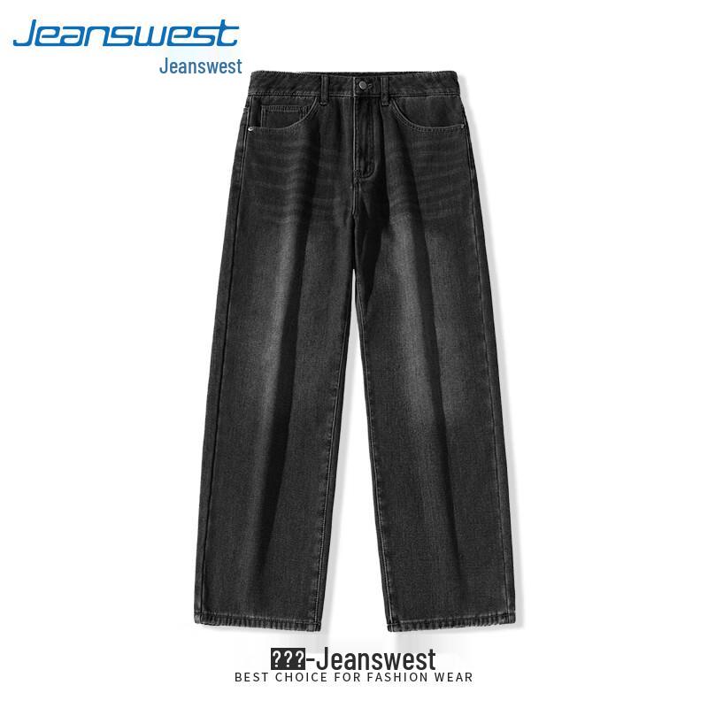 Мужские зимние джинсы прямого кроя на флисовой подкладке Jeanswest