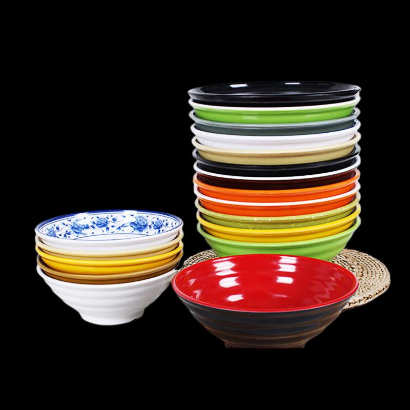 Melamine Instant Noodle Ramen Bowl