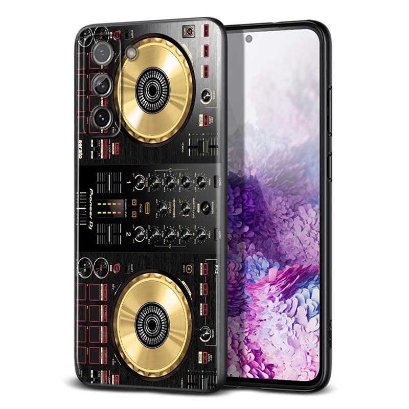 Черный чехол для телефона DJ Music Retro для Samsung Galaxy S21 Ultra Plus Note 20 10 9 8 S10 S9 S8 S7 S6 Edge Plus