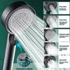 5 Mode High Pressure Water Saving Shower Head Turbo Shower Adjustable Shower Bathroom Accessories