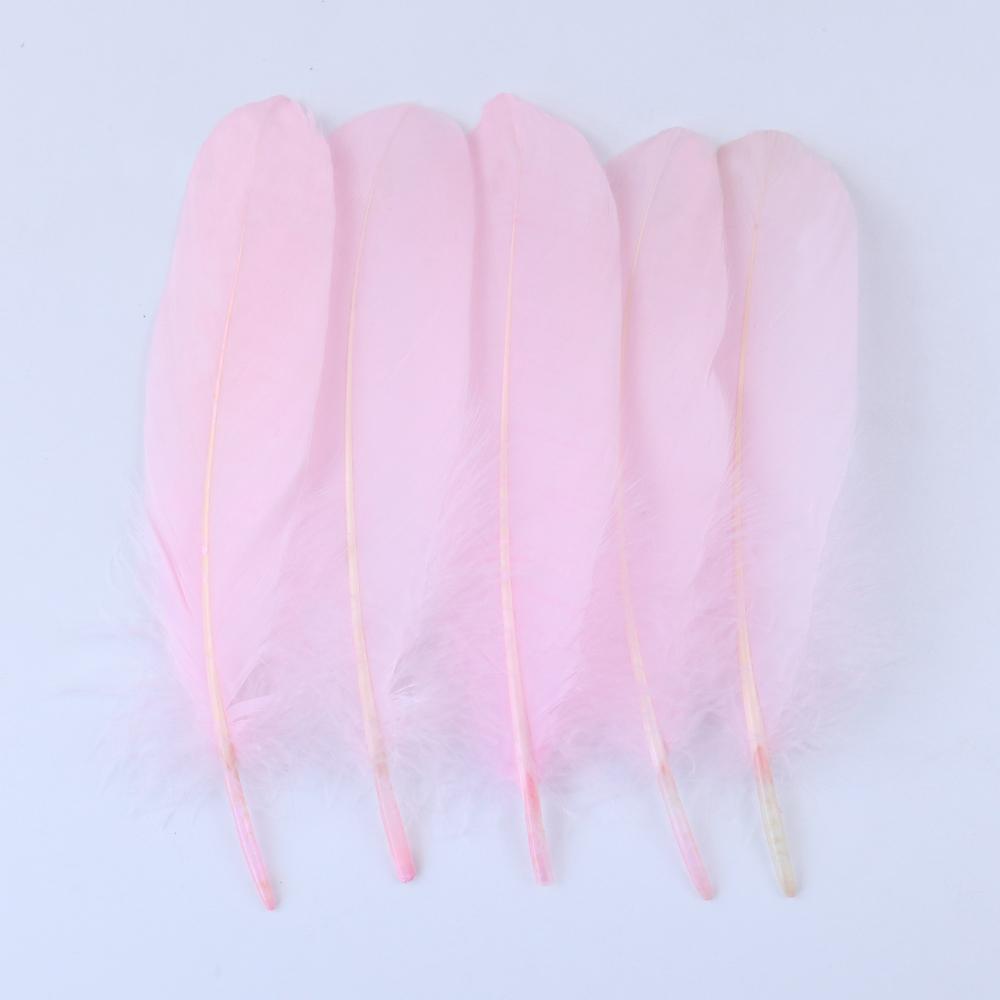 Natural Goose Feathers Dyed Multicolor Swan Feather for Crafts Wedding Jewelry Party Accessories 15-20cm/6-8 Inch