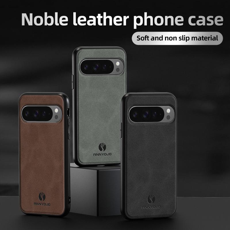 Защитный тонкий матовый кожаный чехол-скин для Google Pixel 10 Pro Xl 9a 10a Pixel9 Pixel 9 Pro Pixel10 Ударопрочный чехол для мобильного телефона