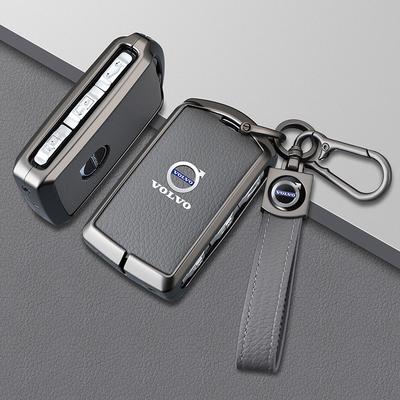 AABAN1 Чехол-держатель для ключа автомобиля из цинкового сплава, чехол-оболочка, сумка для ключей, защита для XC60 XC40 XC90 S90 V60 S60 V90 C40 Polestar 1 Polestar 2