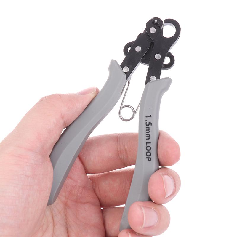 Набор плоскогубцев для прокатки проволоки 1,5/2,25/3 мм для намотки, гибки, ремонта проволоки, инструмент для изготовления ювелирных изделий, плоскогубцы с круглыми губками для обмотки проволочных колец