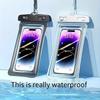 Waterproof Touchscreen Phone Bag with Airbag for Swimming & Rainy Days