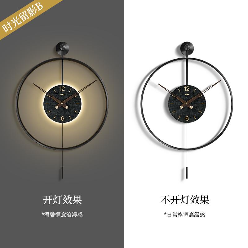 Новые современные светодиодные часы для украшения дома, настенные часы для гостиной, креативные часы для ресторана