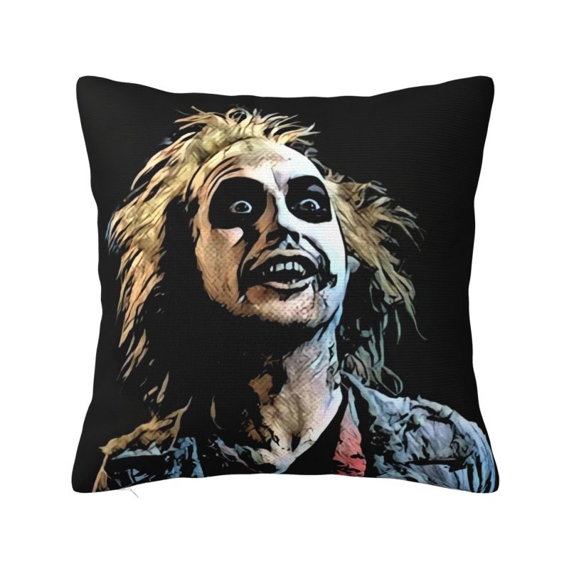Were Ah Made Here Tim Burton Smile Pillow Case xcm for Living Room Modern Cushion Cover Square Pillowcase