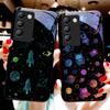 Мечтательный Космос Черный Для Y72 33S 11 03 36 96 Lite 35 16 Iqoo 12 V40 SE 5G 29 40 21 30 X80 Pro Vivo Чехол для телефона из закаленного стекла Черный