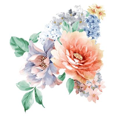 Художественная наклейка Наклейка на стену Шкаф Наклейки в форме цветка Романтический