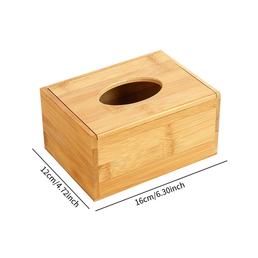 Бамбуковый чехол для коробки с салфетками, диспенсер для салфеток, коробка для салфеток для столешницы, ванной, офиса, домашнего хозяйства, el