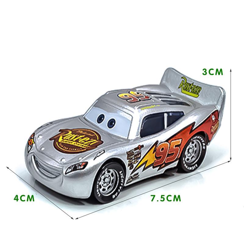 Disney Pixar Cars No.95 Молния Маккуин Модель автомобиля Металлические игрушки и хобби Для детей Для мальчиков Для малышей и детей Дети Подарок на день рождения Игрушечные машинки и поезда