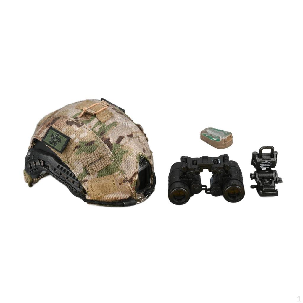 1/6 Scale Figure Helmet Night Vision Goggles Fashion for 12'' Costume
