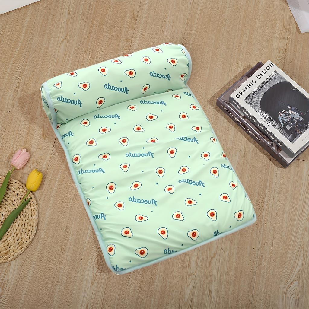 Охлаждающий коврик для домашних животных с подушкой - нескользящая, удобная лежанка для собак и кошек всех размеров - идеально подходит для использования в помещении и на улице, охлаждающий коврик для домашних животных