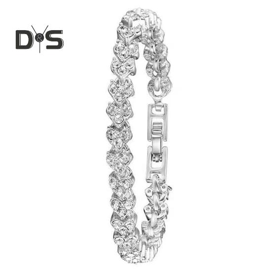 2 шт./комплект женские часы Quart блестящие стразы круглый циферблат высокоточный механизм наручные часы с браслетом