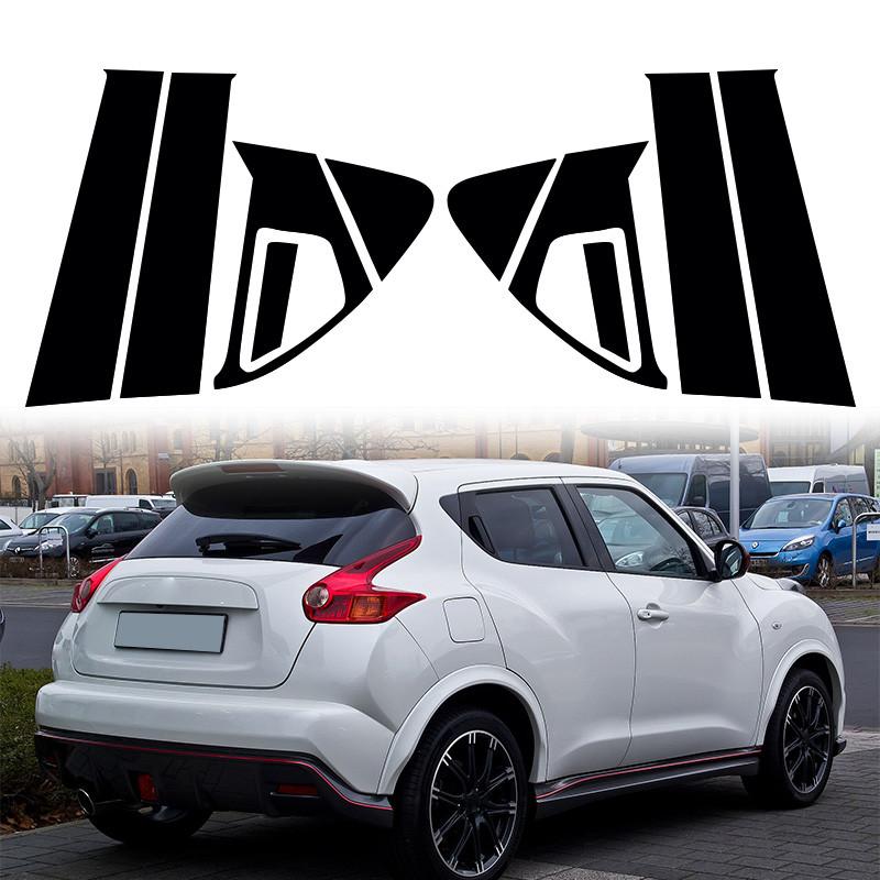 10 шт./комплект Подходит для Nissan Juke 2011-2017 Автомобильные стойки двери Оконные стойки BC Накладка Наклейка Покрытие Декоративная