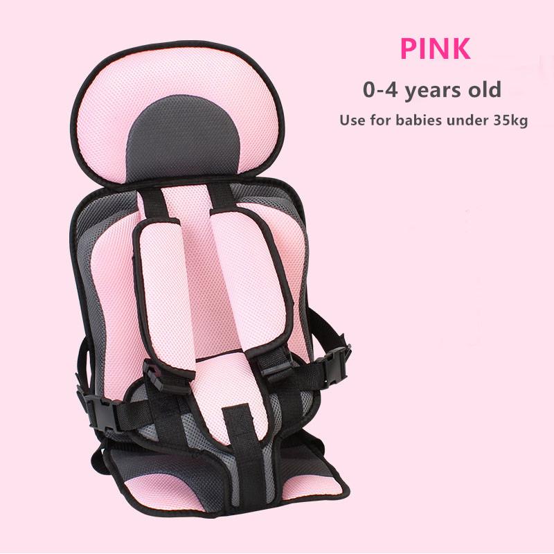 NEW Child Safety Seat Mat for 6 Months To 12 Years Old Breathable Chairs Mats Baby Car Seat Cushion Adjustable Stroller Seat