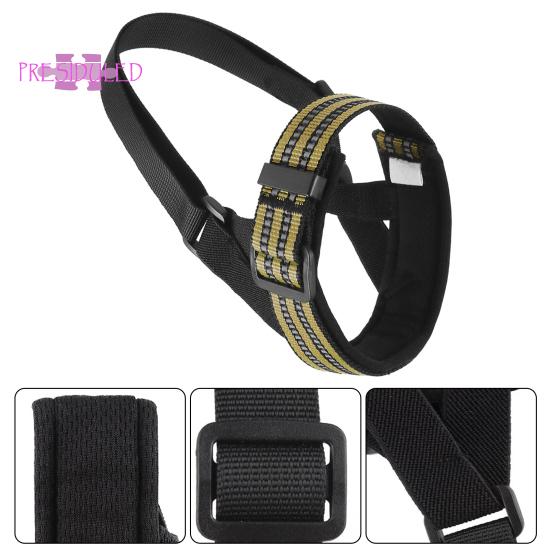 Регулируемый светоотражающий намордник для собаки, удобный, простой в использовании, поводок для прогулок на свежем воздухе в комплекте.