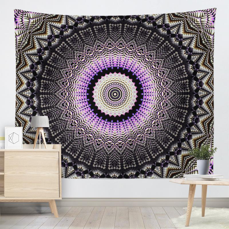 Мандала настенный гобелен диван фон ткань обои гобелен студенческое общежитие украшение гобелен украшение