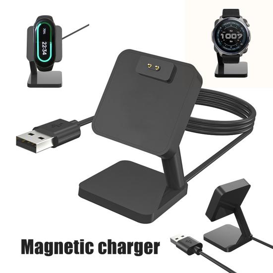 Магнитная подставка-зарядное устройство для умных часов Amazfit T-Rex3/Balance/Balance 2, Магнитная быстрая зарядка, Настольный держатель-док-станция, Аксессуары для часов