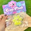 Pearl Squeeze Cat Paw Прозрачная кошачья лапка Щипковая игрушка Забавная кошачья лапка Медленный отскок Игрушка для детей