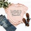 Футболка World Traveler Футболка Epcot Unisex Футболка World Traveler Family Trip Футболка Summer Graphic Футболки с коротким рукавом Топы