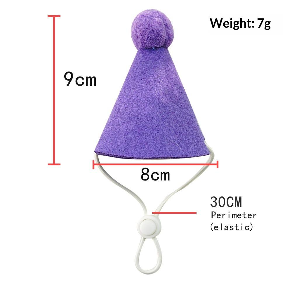Pet Party Birthday Dress Up Saliva Scarf Bib Scarf Dog Cat Hat Accessories Supplies