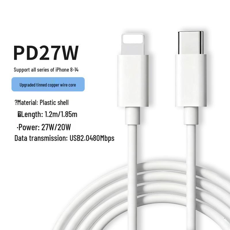 Кабель для передачи данных Apple 17: iPhone, iPad, Двойной Type-C, Быстрая зарядка PD 60 Вт