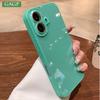 Милый Глянцевый Стеклянный Чехол Конфетного Цвета Для iPhone 17 15 16 Pro Max 14 13 12 11 Защита Камеры Ударопрочный Чехол для iPhone17