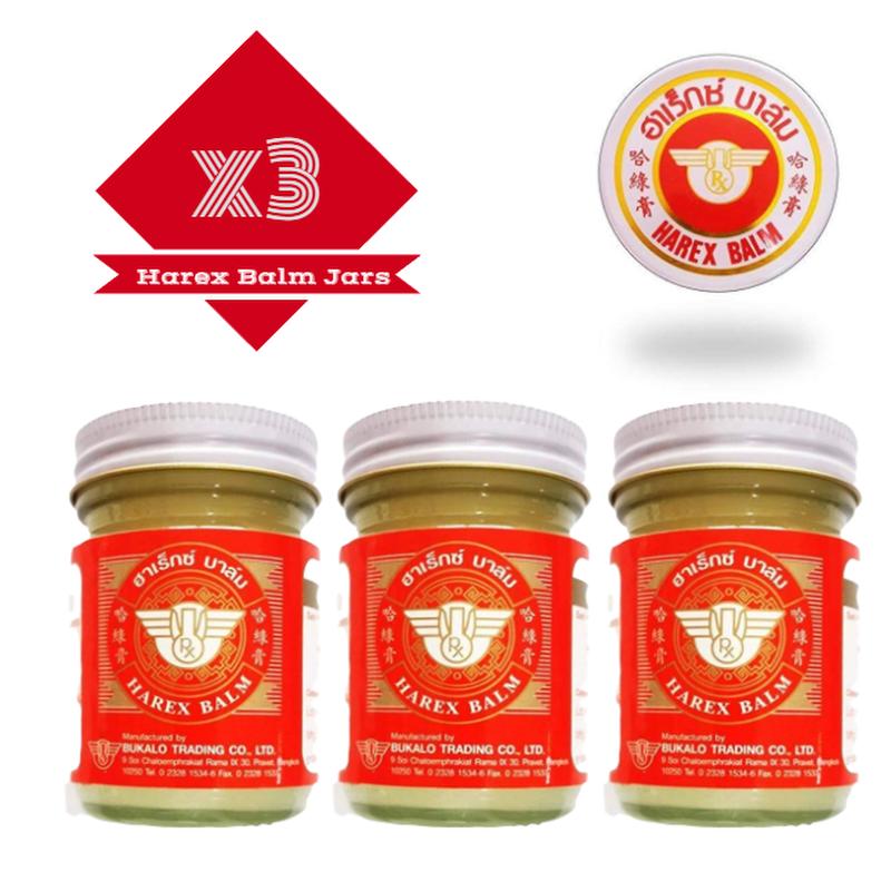 Тайский бальзам Harex 60г Лечебная мазь - анальгетик при мышечной боли, ревматических симптомах