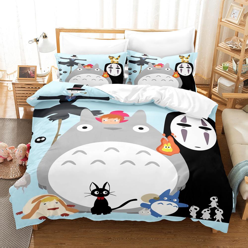 Printing Quilt Cover Chinchilla 3D Digital Printing Three-Piece Set