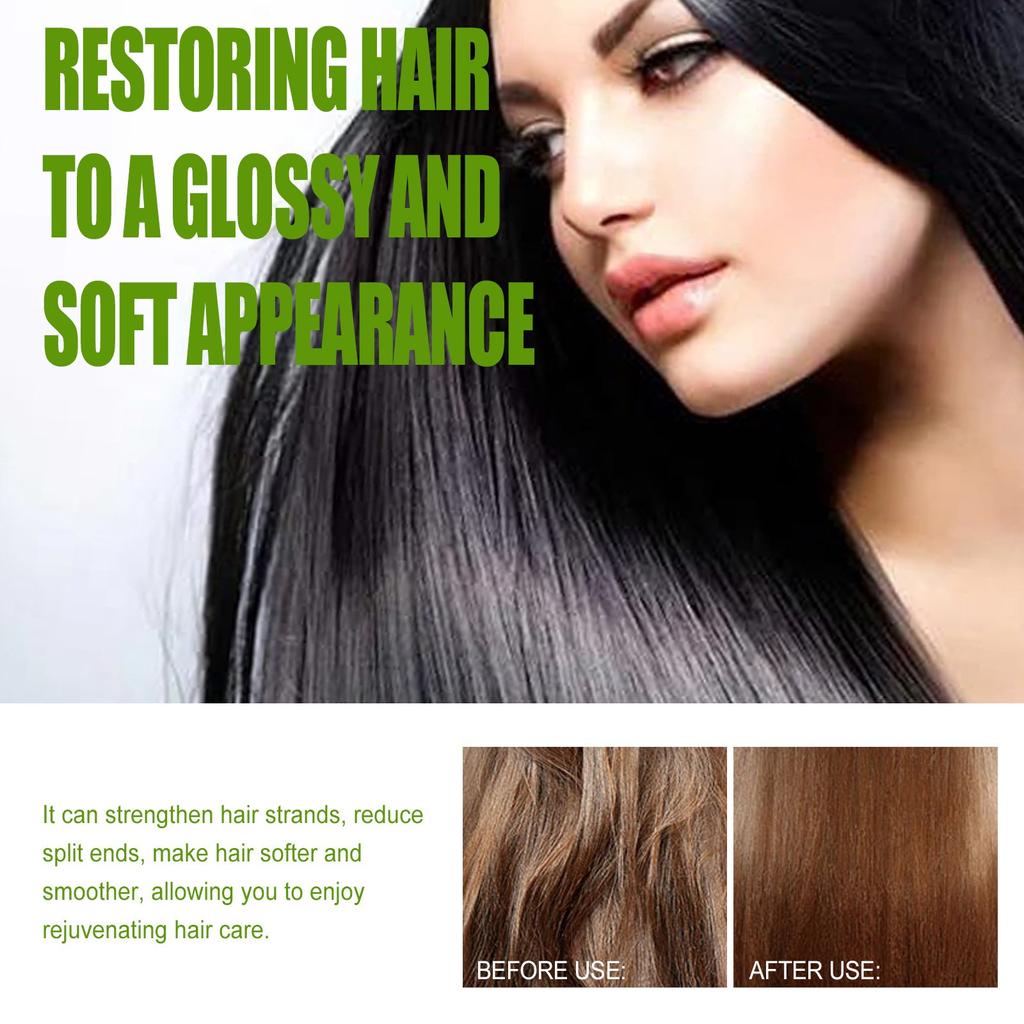 Увлажняющее и разглаживающее масло для ухода за поврежденными сухими волосами после глажки и окрашивания 60мл