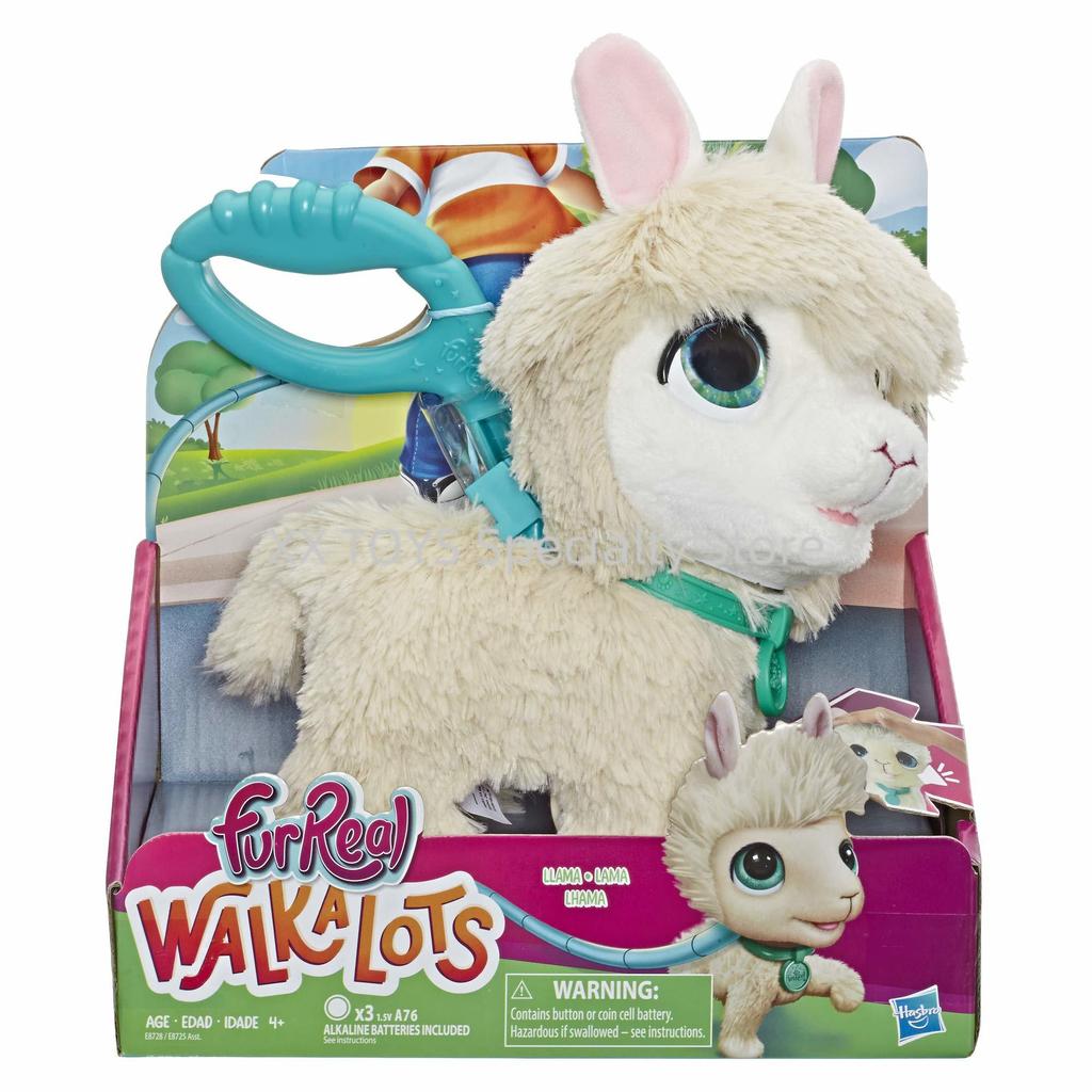 FurReal Walkalots Big Wags Интерактивная электронная плюшевая игрушка питомец Забавные звуки питомца и имитация прыгучей ходьбы Игрушки-питомцы Игрушки для детей