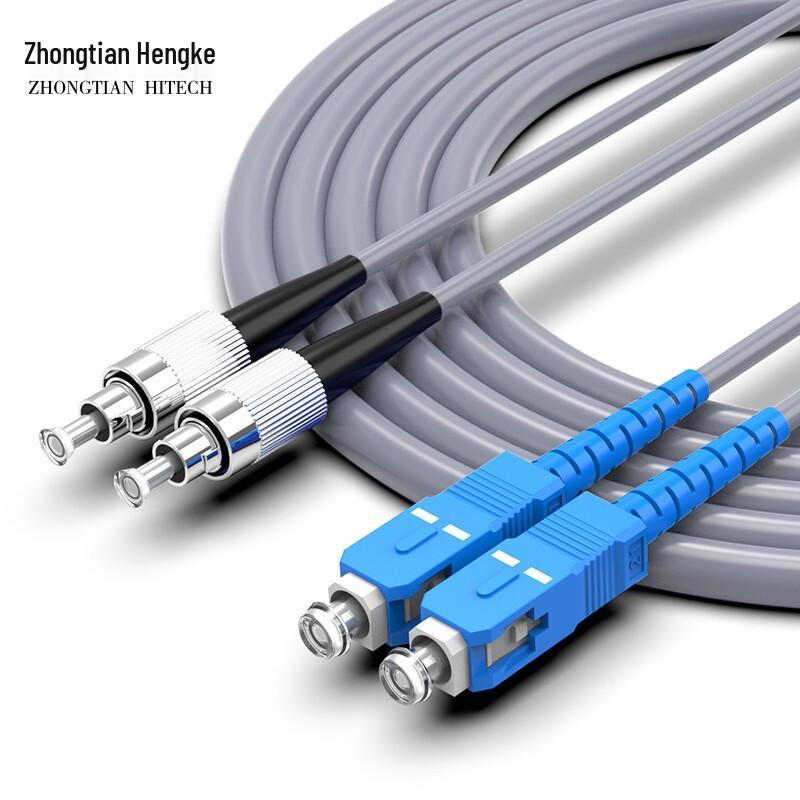 Zhongtianhengke Indoor Armored Multimode Duplex Fiber Optic Patch Cable