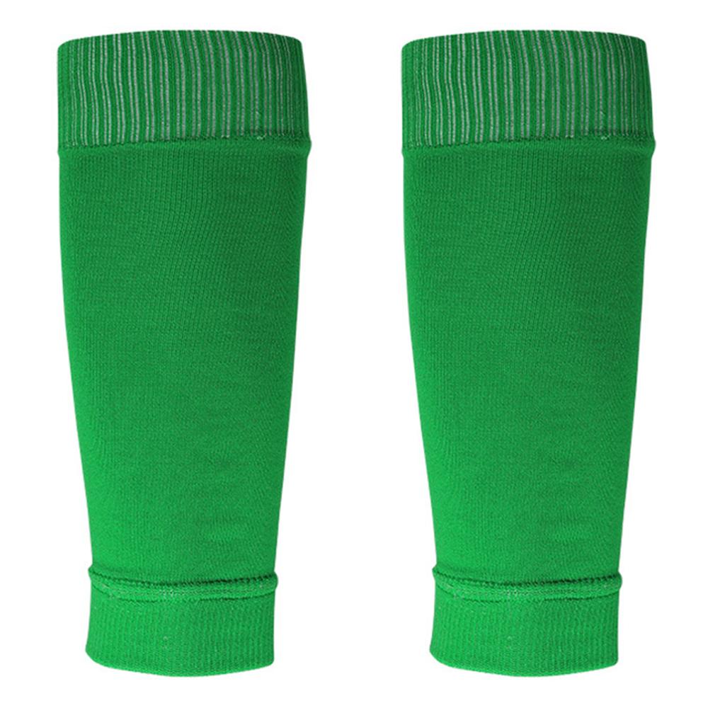 LINTORE 1 Pair Adult Soccer Leg Sleeves Socks Sweat Absorbent Calf Compression Sleeves