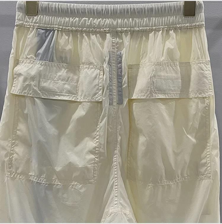 SUBHUMAN Унисекс Нейлоновые шаровары | Легкая, удобная, свободная укороченная летняя одежда