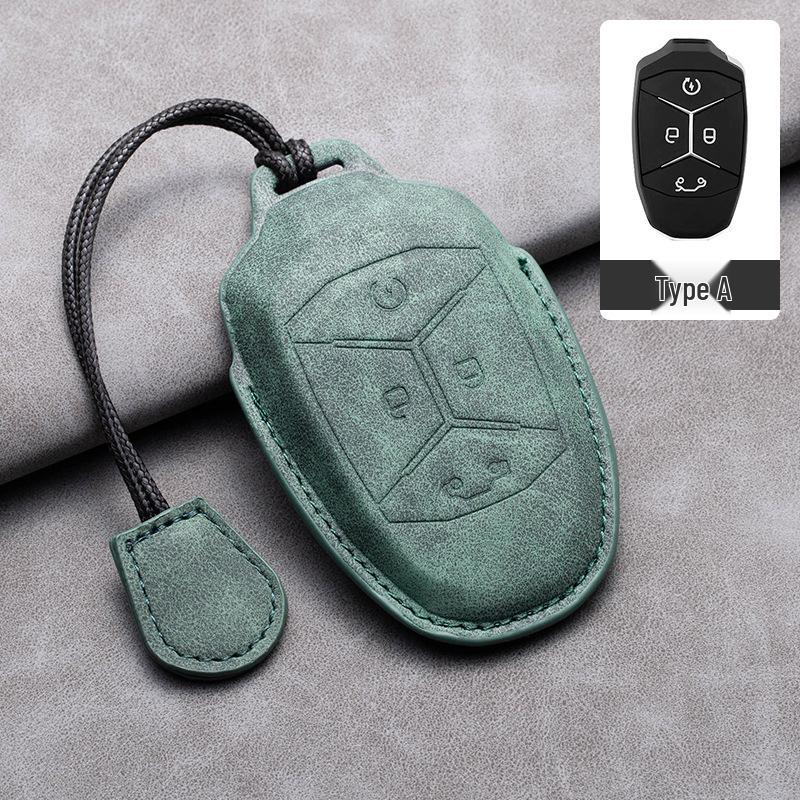 Модифицированный чехол-брелок для ключей Lynk & Co 03 с пряжкой - Металлический корпус-обложка для моделей 01/05
