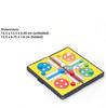 Portable Folding LUDO Board Game Set for 2-4 Players Ideal for Family Camping Team Building Party Travel Flight Chess Board Game