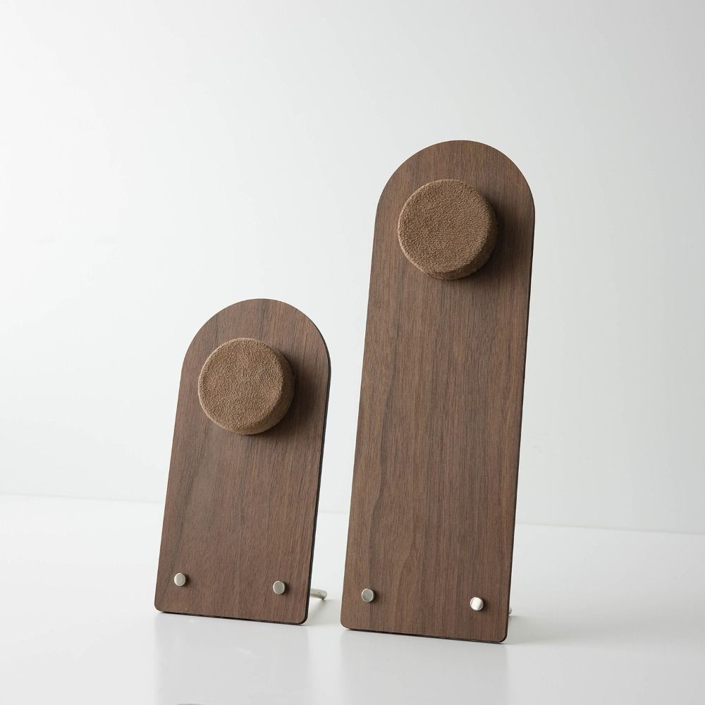 Walnut Wood Jewelry Display Stand Organizer Bracelet Display Rack Hand Jewelry Holder Women