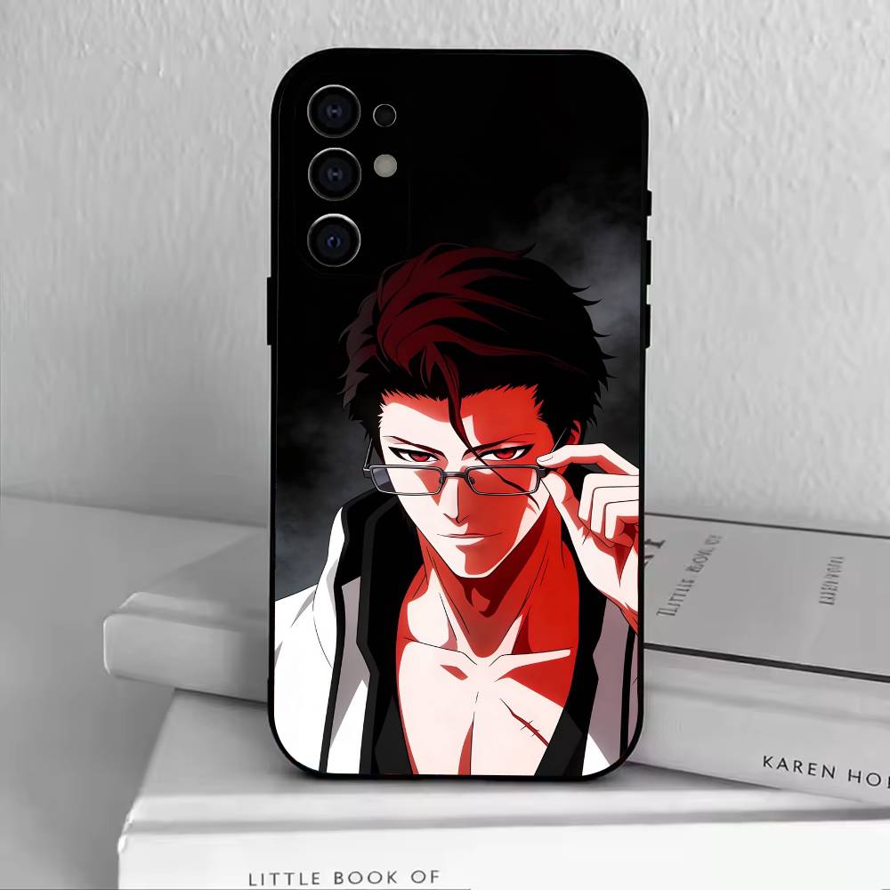 B-Сусукэ Айзен Блич Чехол для телефона для Samsung S25,S24,S21,S22,S23,S30,Ultra,S20,Plus,Fe,Lite,Note,10,Черная крышка
