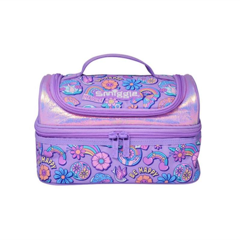 Австралия Smiggle Черная термосумка для ланча Астронавт - Сумка через плечо для хранения Bento и аккумуляторов холода.
