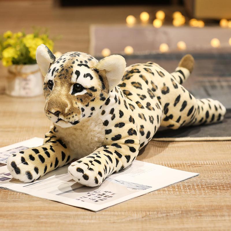 Simulation Animal Tiger Doll Plush Toy Leopard Money Leopard Lion Doll Doll Doll Home Decoration