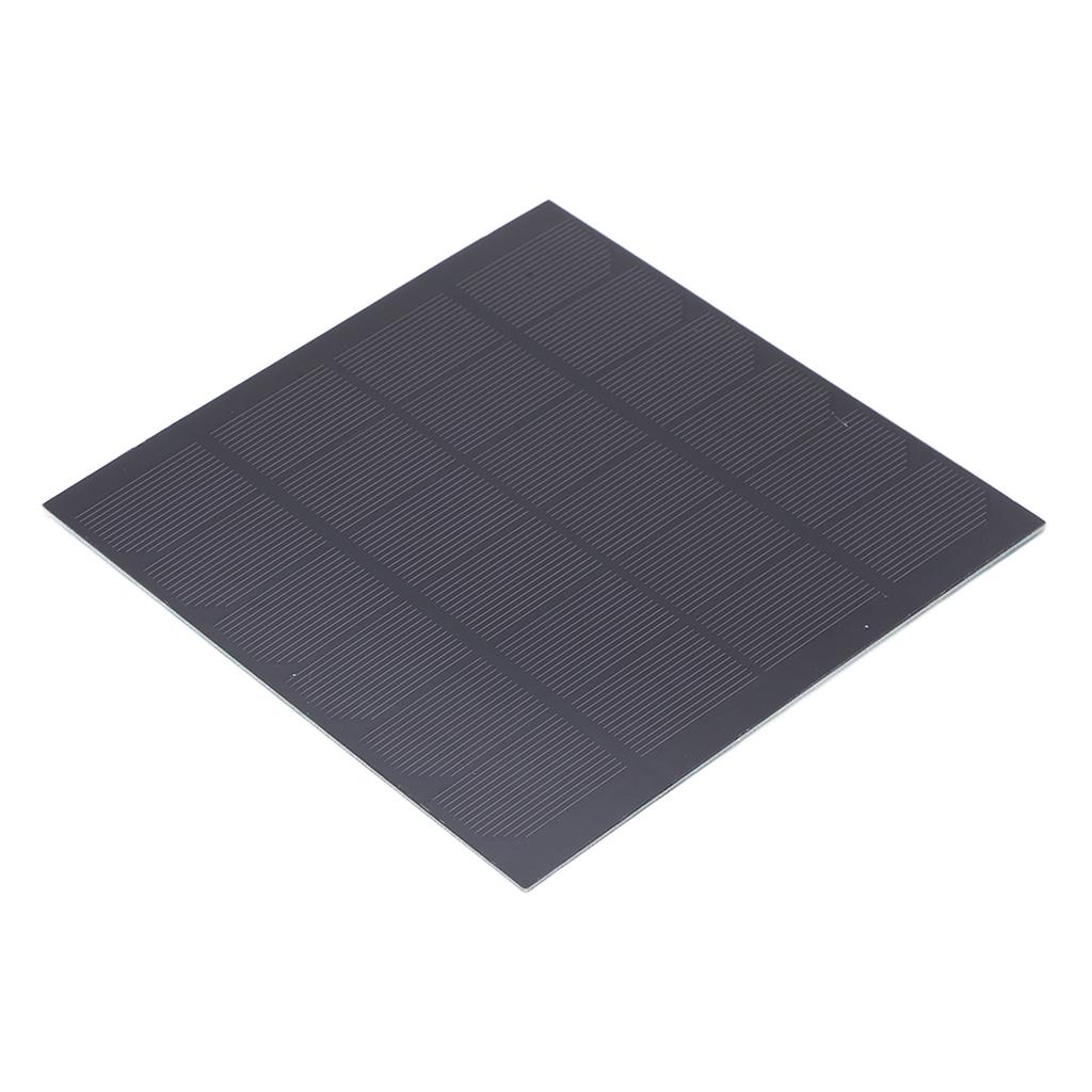 Portable 3W 6V Monocrystalline Silicon Solar Panel PET Solar Charging Board Module 145x145mm