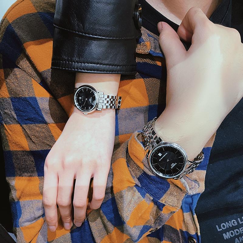 Tissot Kason Zen I Collection Автоматические механические часы Унисекс 40 мм Черный циферблат Корпус из нержавеющей стали T1224071105100+T1222071105100
