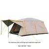 Палатка для кемпинга на открытом воздухе, большое пространство, оборудование для кемпинга, портативная, складная, защита от УФ-лучей, палатки с легкой установкой, подходят для 4-6 человек