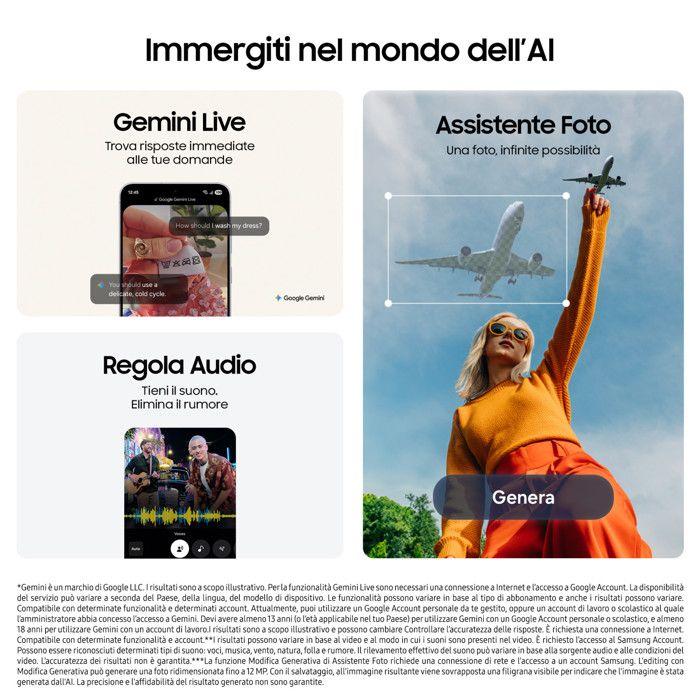 Samsung Galaxy S25 FE Black: Smartphone AI Display AMOLED 2X 6.7'' 256GB 8GB