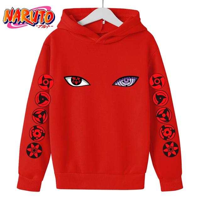 2025 MINISO Naruto Hoodie Kids Детская одежда для мальчиков Детская одежда для малышей Осенние теплые толстовки Пальто Одежда с героями мультфильмов Толстовка с капюшоном