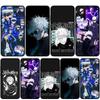 For iPhone 16 15 14 Xiaomi Redmi Note 13 12 11 Pro Max X 10 8 9 XR Samsung Galaxy S24 S23 9C OPPO Huawei Jujutsu Gojo Satoru Kaisen Cartoon Phone Case