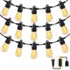 Benature String 24m Extension with 27 LED Light Bulb PC Not Easy To E12 Indoor Party Garden Shopping Street Invoices Can Be Light, Outdoor,